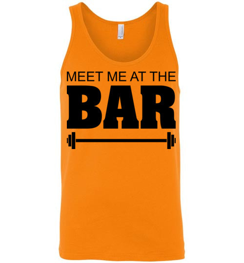 Meet me at the Bar. Adult. Unisex Tank