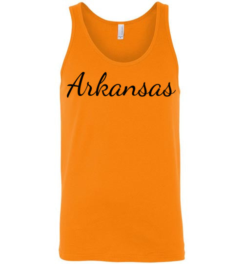 Arkansas. Adult. Unisex Tank