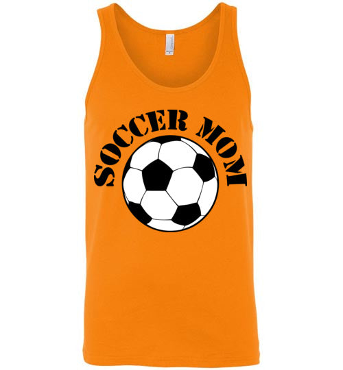 Soccer Mom. Adult. Unisex Tank