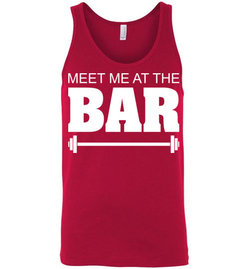 Meet me at the Bar. Adult. Unisex Tank