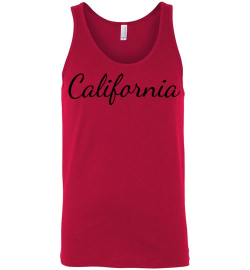 California. Adult. Unisex Tank