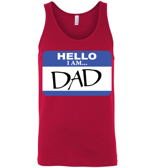 Dad. Adult. Unisex Tank