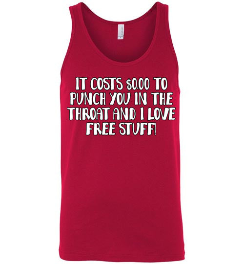 Throat Punch. Adult. Unisex Tank