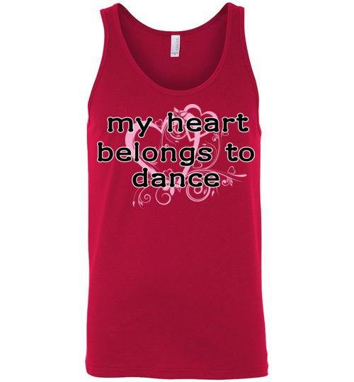 My Heart ... Adult. Unisex Tank