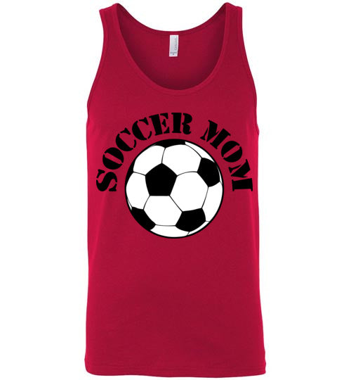 Soccer Mom. Adult. Unisex Tank