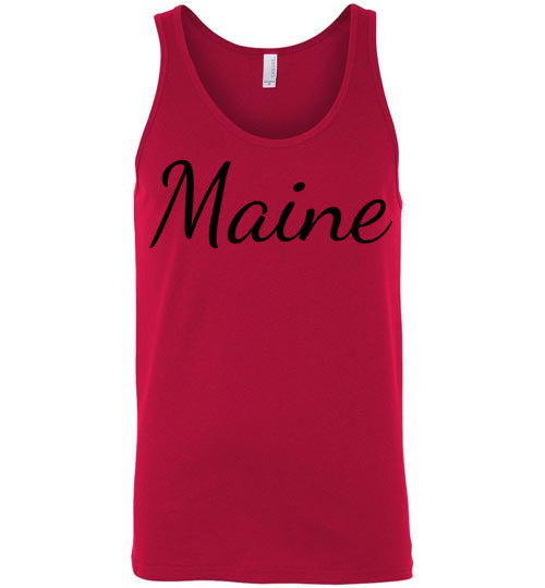Maine. Adult. Unisex Tank