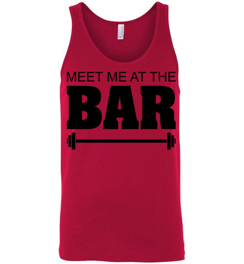Meet me at the Bar. Adult. Unisex Tank