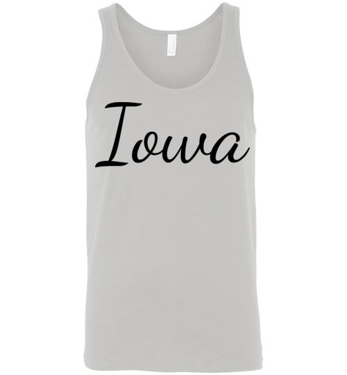 Iowa. Adult. Unisex Tank