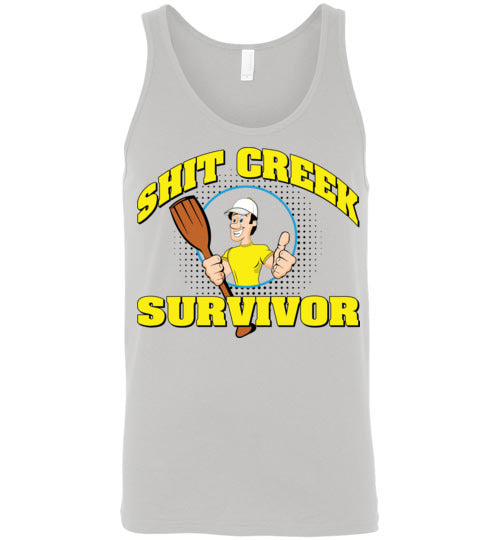 Shit Creek Man. Adult. Tank