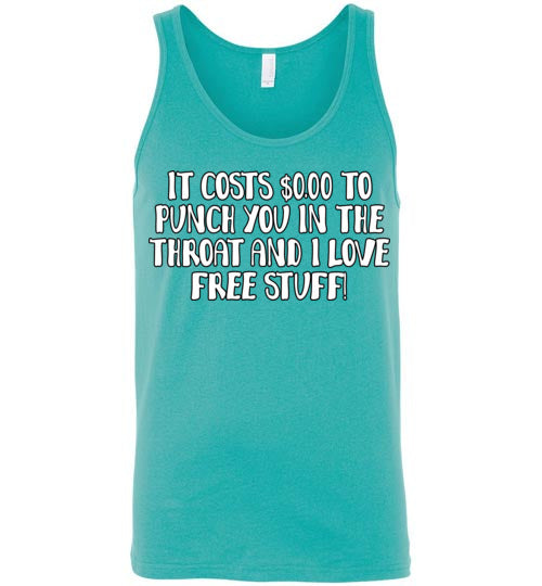 Throat Punch. Adult. Unisex Tank