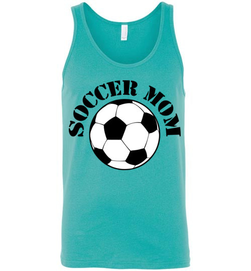 Soccer Mom. Adult. Unisex Tank