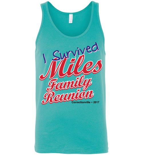 Reunion Sign. Adult. Unisex Tank