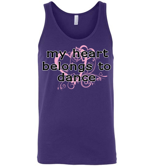 My Heart ... Adult. Unisex Tank
