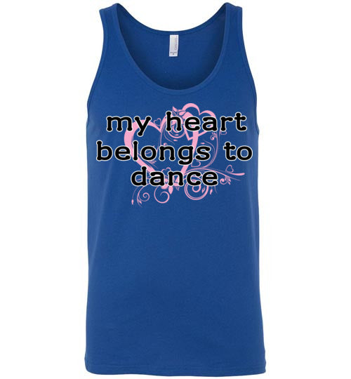 My Heart ... Adult. Unisex Tank