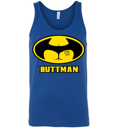 Buttman Heart. Adult. Unisex Tank