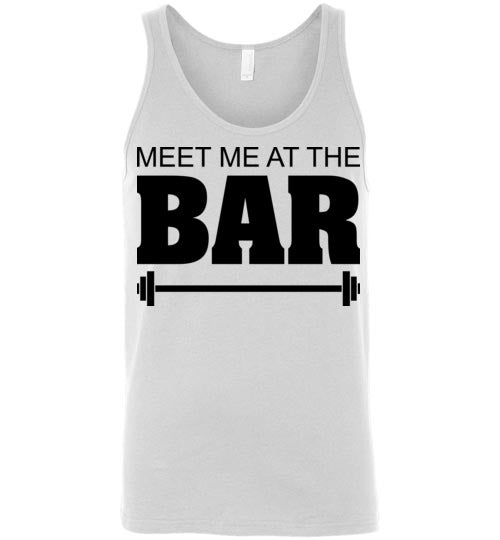 Meet me at the Bar. Adult. Unisex Tank