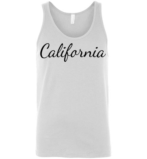 California. Adult. Unisex Tank