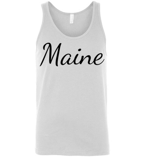 Maine. Adult. Unisex Tank