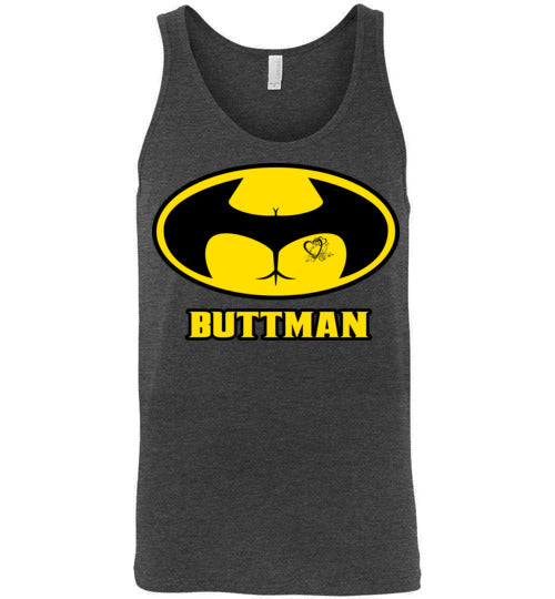 Buttman Heart. Adult. Unisex Tank