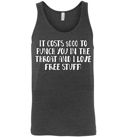 Throat Punch. Adult. Unisex Tank