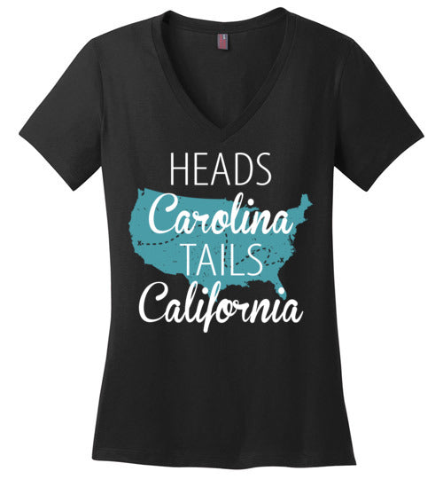 Heads Carolina Tails California