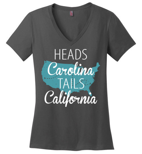Heads Carolina Tails California