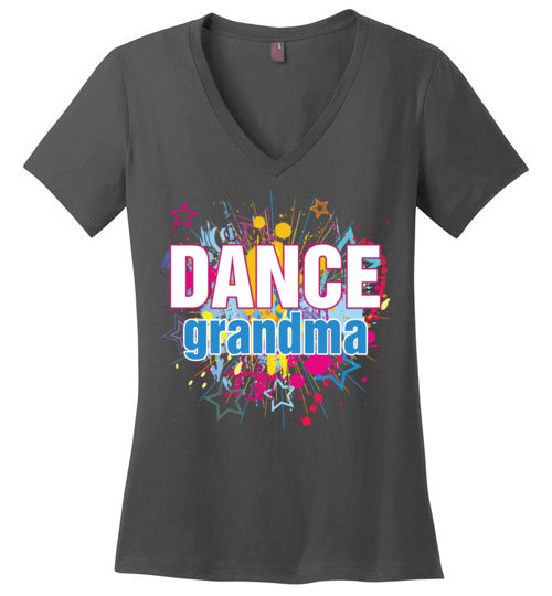 Dance Grandma. Ladies Perfect Vneck.