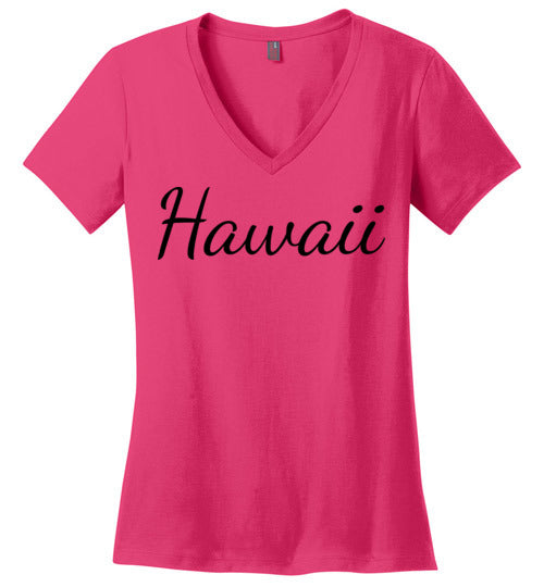 Hawaii. Adult. Ladies Perfect Vneck