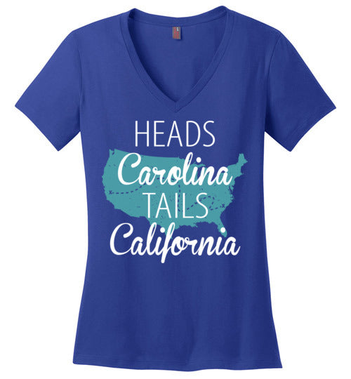 Heads Carolina Tails California