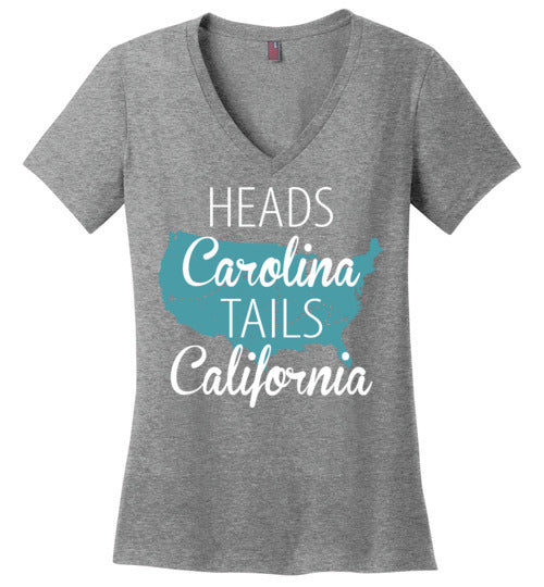 Heads Carolina Tails California