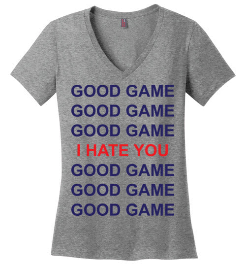 Good Game. Adult. Ladies Perfect Vneck