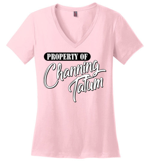 Property of Channing Tatum. Adult. Ladies Vneck