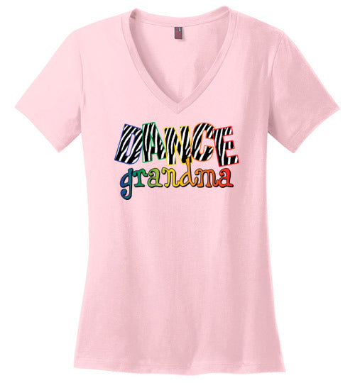 Dance Grandma. Ladies Perfect Vneck.