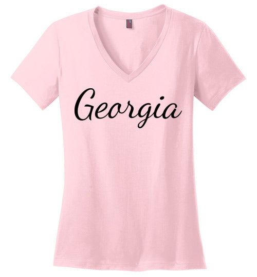 Georgia. Adult. Ladies Perfect Vneck