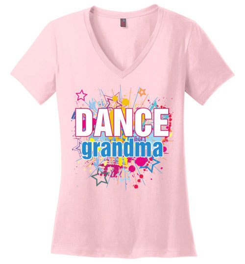 Dance Grandma. Ladies Perfect Vneck.