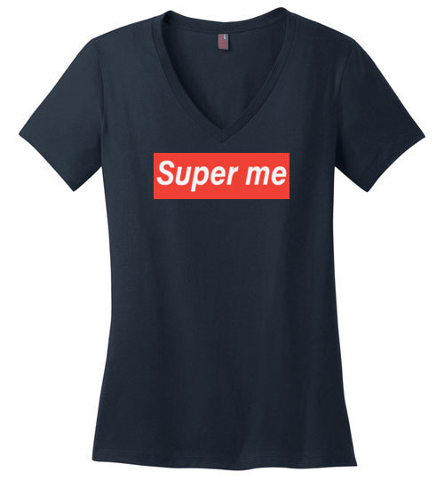 Super Me. Adult. Ladies Perfect Vneck