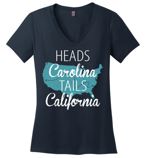 Heads Carolina Tails California