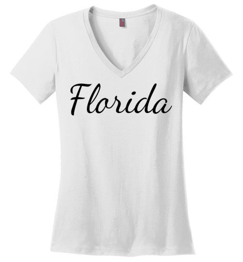 Florida. Adult. Ladies Perfect Vneck