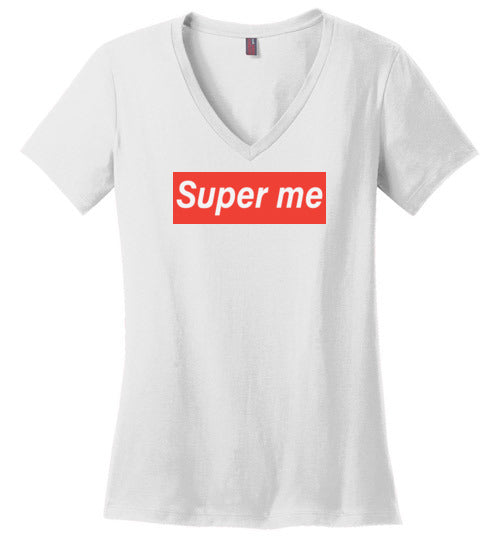 Super Me. Adult. Ladies Perfect Vneck