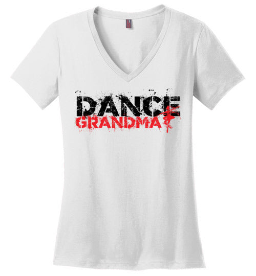 Dance Grandma. Ladies Perfect Vneck.