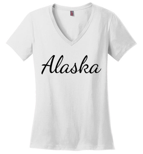 Alaska. Adult. Ladies Perfect Vneck