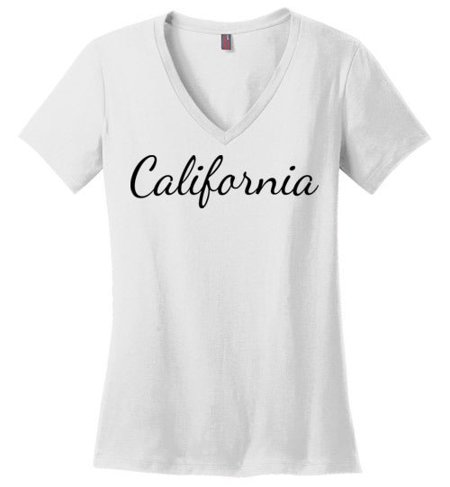 California. Adult. Ladies Perfect Vneck