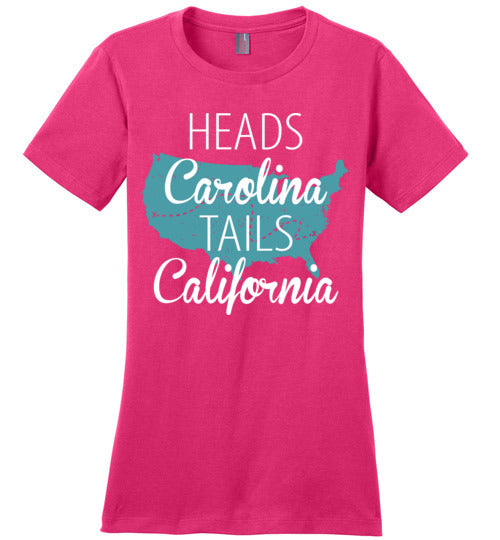 Heads Carolina Tails California