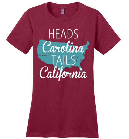 Heads Carolina Tails California