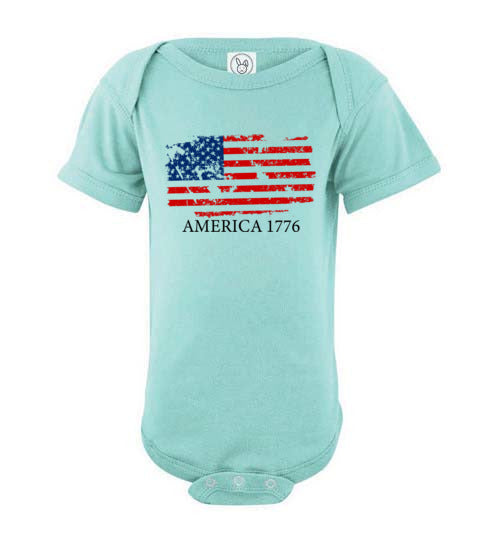 America 1776. Infant. SS Onesie