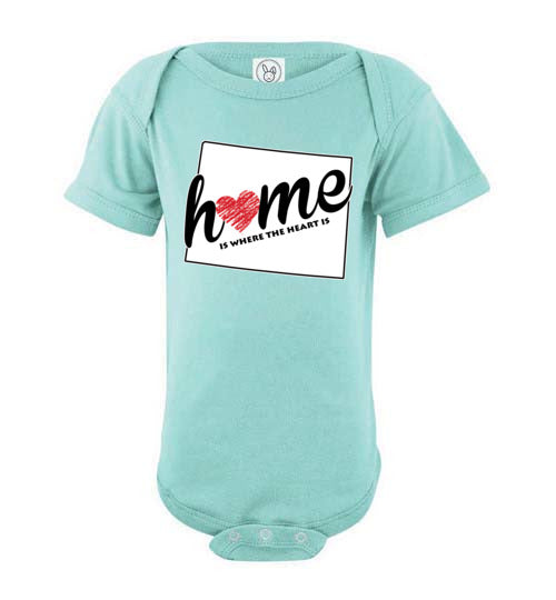 Wyoming Home. Infant. SS Onesie