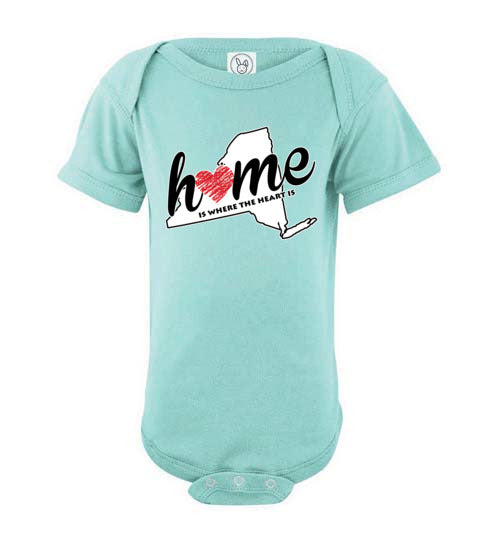 New York Home. Infant. SS Onesie