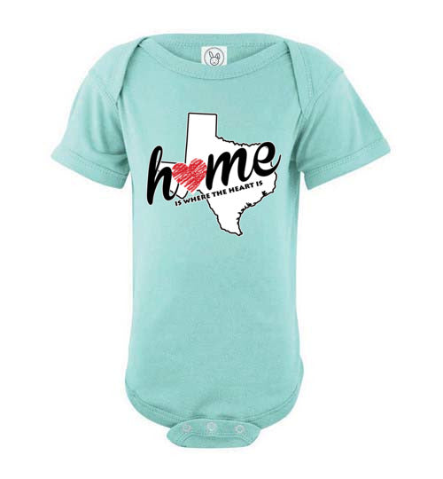 Texas Home. Infant. SS Onesie