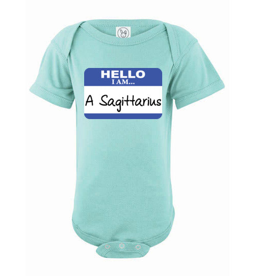 A Sagittarius. Infant. SS Onesie
