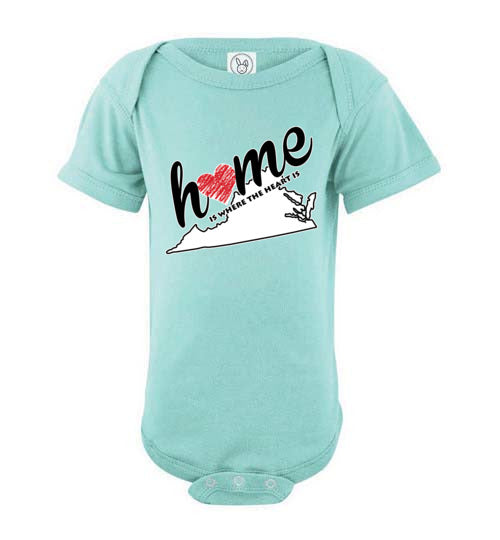 Virginia Home. Infant. SS Onesie